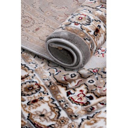Orientalsk tæppe DUBAI 120x170 cm 2300 g/m2 flerfarvet/grå