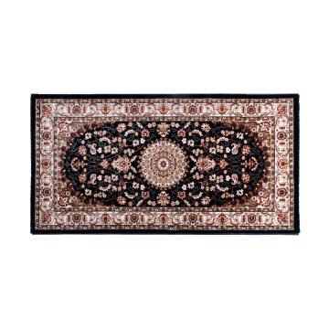 Orientalsk tæppe DUBAI 80x150 cm 2300 g/m2 mørkeblå
