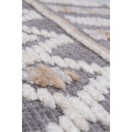 Orientalsk tæppe NEPAL 160x230 cm grå/beige
