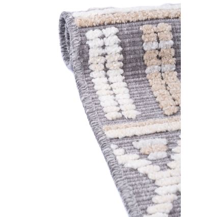 Orientalsk tæppe NEPAL 200x280 cm grå