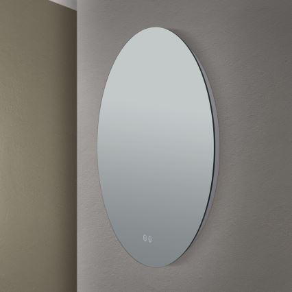 LED Badeværelse væ spejl med baglygte FOCUS LED/25W/230V 3000/4200/6000K diameter 60 cm IP44