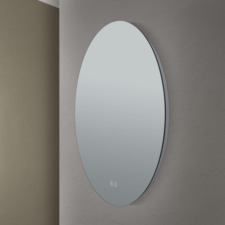 LED Badeværelse væ spejl med baglygte FOCUS LED/25W/230V 3000/4200/6000K diameter 60 cm IP44