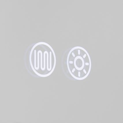 LED opvarmet væghængt badeværelsesspejl med bagbelysning FRAME LED/48W/230V 3000/4000/6000K 60x45 cm IP44