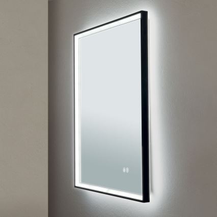 LED Badeværelse væ spejl med baglygte FRAME LED/48W/230V 3000/4000/6000K 60x45 cm IP44