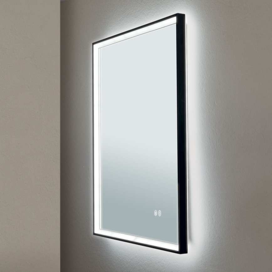 LED Badeværelse væ spejl med baglygte FRAME LED/48W/230V 3000/4000/6000K 60x45 cm IP44