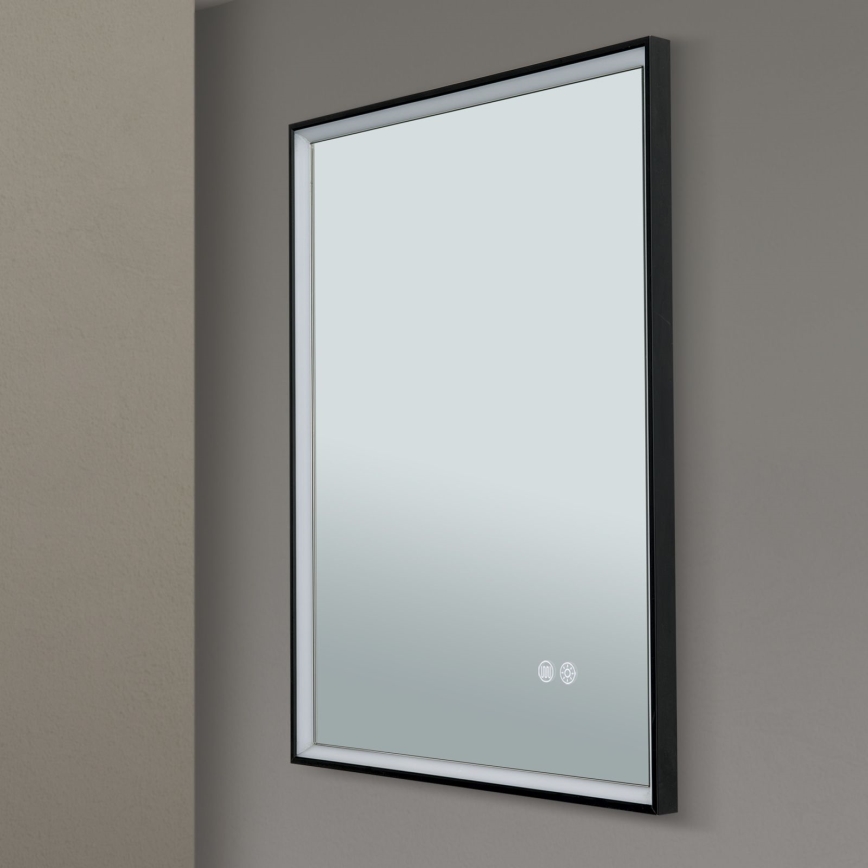 LED Badeværelse væ spejl med baglygte FRAME LED/48W/230V 3000/4000/6000K 60x45 cm IP44