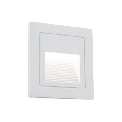 LED Indbygningslampe LORO LED/2W/230V IP65 hvid