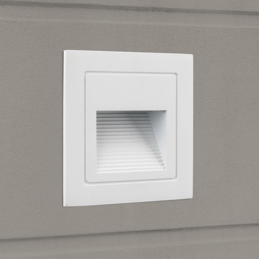 LED Indbygningslampe LORO LED/2W/230V IP65 hvid