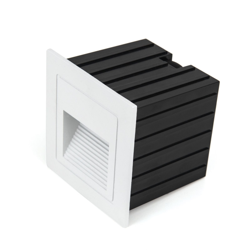 LED Indbygningslampe LORO LED/2W/230V IP65 hvid