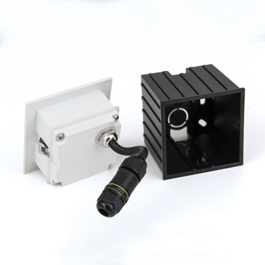LED Indbygningslampe LORO LED/2W/230V IP65 hvid