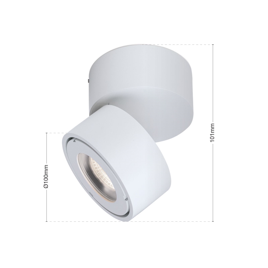 LED Dæmpbar badeværelse spotlampe HARVEY LED/15W/230V IP65 hvid
