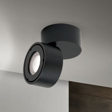 LED Dæmpbar badeværelse spotlampe HARVEY LED/15W/230V IP65 sort