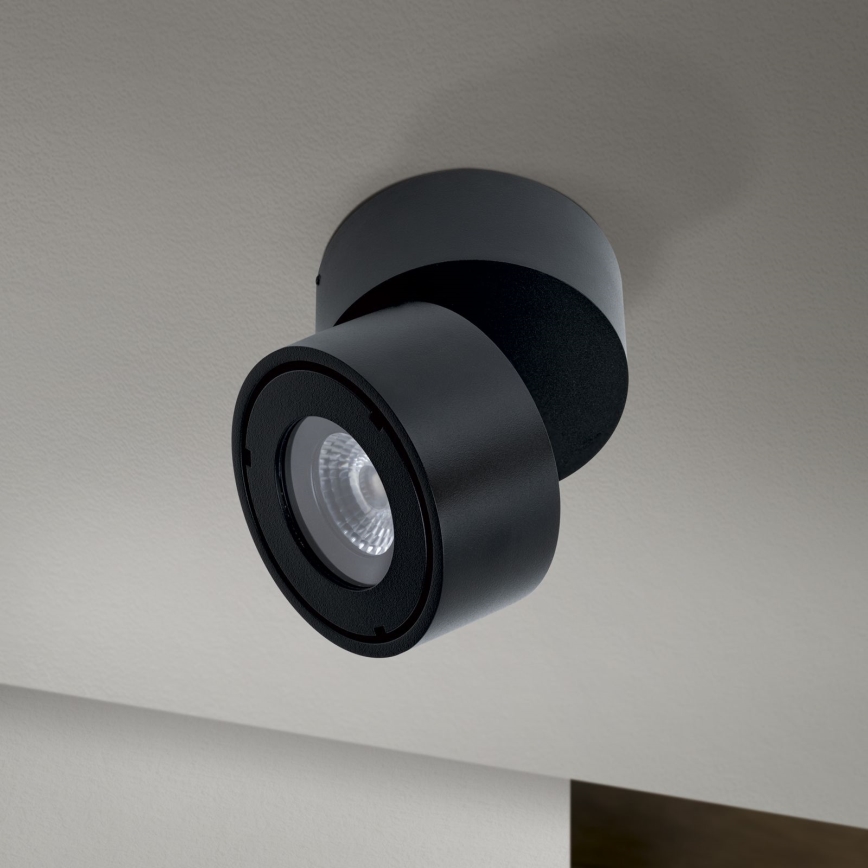 LED Dæmpbar badeværelse spotlampe HARVEY LED/15W/230V IP65 sort