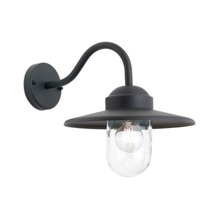 Udendørs væglampe EDWARD 1xE27/60W/230V IP44 sort