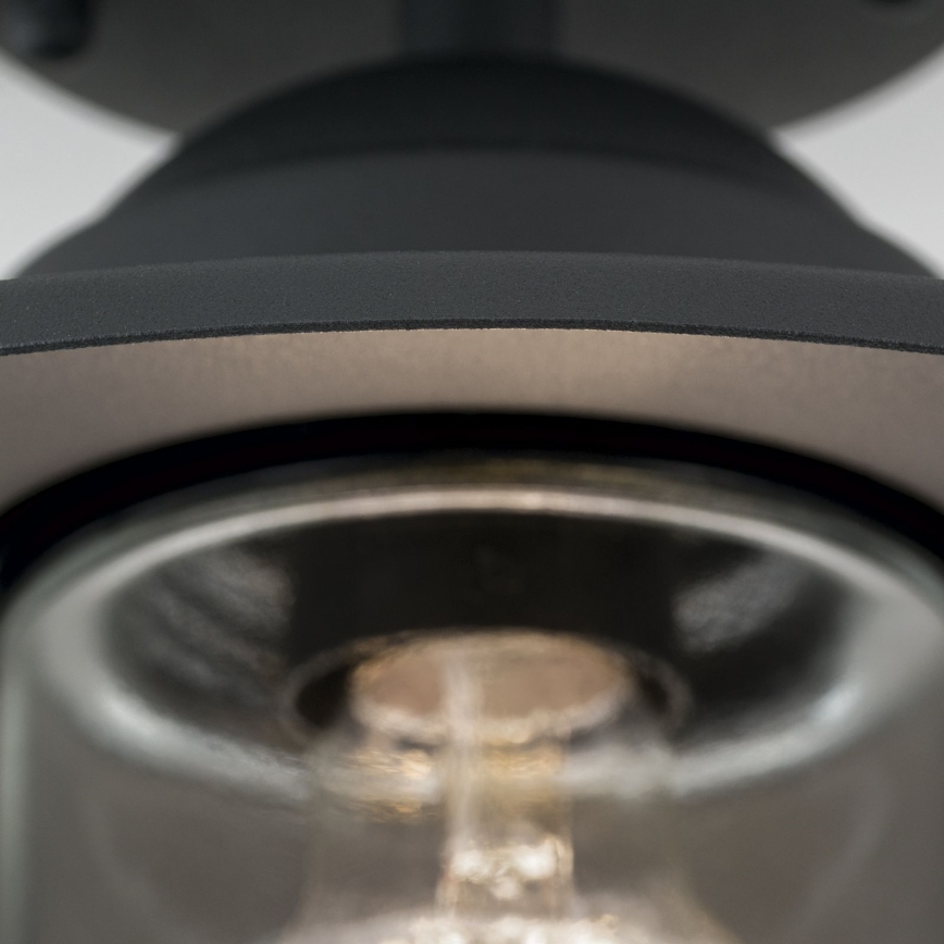 Udendørs påbygningslampe EDWARD 1xE27/60W/230V IP44 antracit