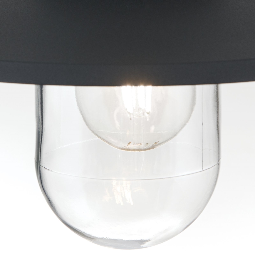 Udendørs pendellampe EDWARD 1xE27/60W/230V IP44 sort