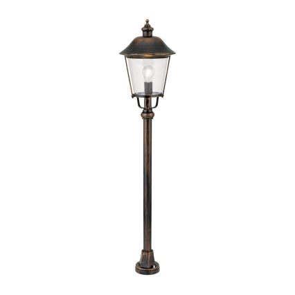 Udendørslampe KENZO 1xE27/100W/230V IP44 bronze/patina