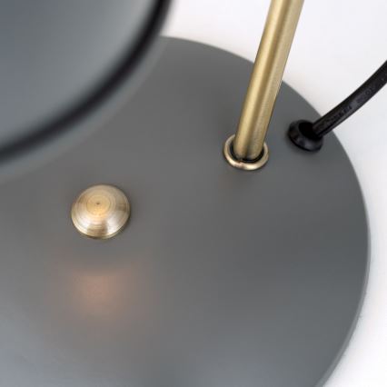 Bordlampe FEDRA 1xE14/40W/230V grå/messing