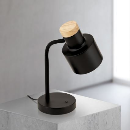 Bordlampe GILI 1xE27/40W/230V sort