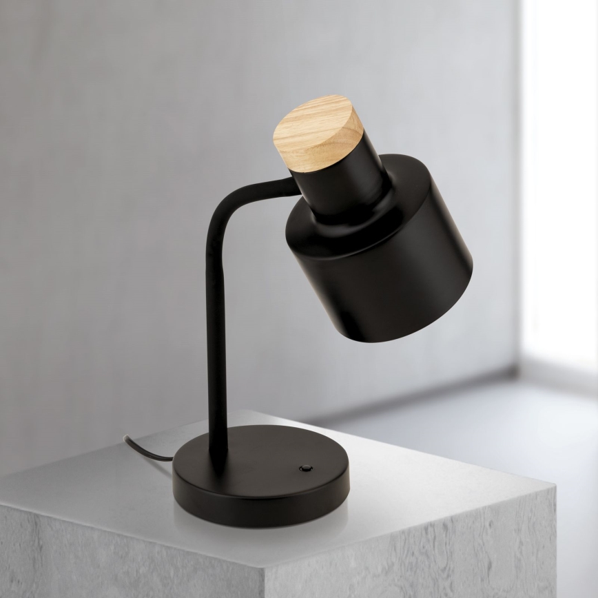 Bordlampe GILI 1xE27/40W/230V sort