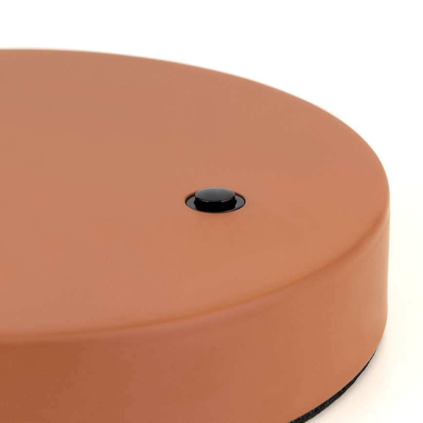 Bordlampe GILI 1xE27/40W/230V teglrød