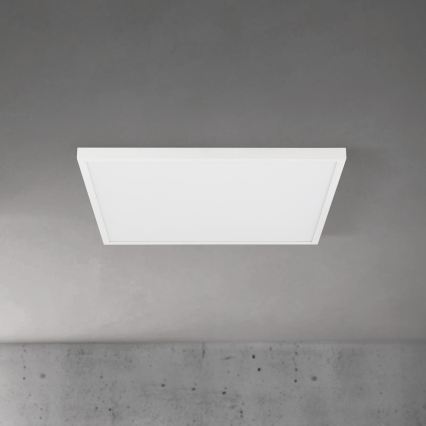 LED dæmpbar loftarmatur DISC LED/46W/230V 2700/3000/4000K 59x59 cm hvid