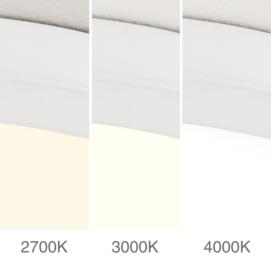 LED-dæmpbar loftlampe DISC LED/30W/230V 2700/3000/4000K Ø 40 cm hvid