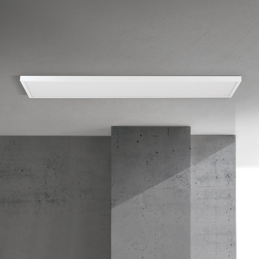 LED-dæmpbart overflademonteret panel DISC LED/40W/230V 2700/3000/4000K 115x30 cm hvid