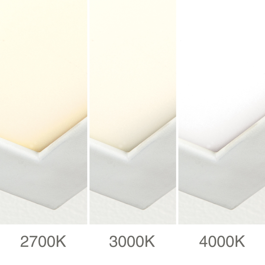 LED-dæmpbart overflademonteret panel DISC LED/40W/230V 2700/3000/4000K 115x30 cm hvid