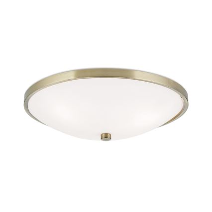 Loftlampe AIDA 3xE27/60W/230V diameter 40 cm messing