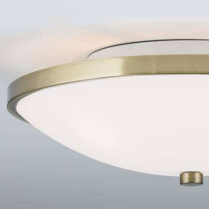 Loftlampe AIDA 3xE27/60W/230V diameter 40 cm messing