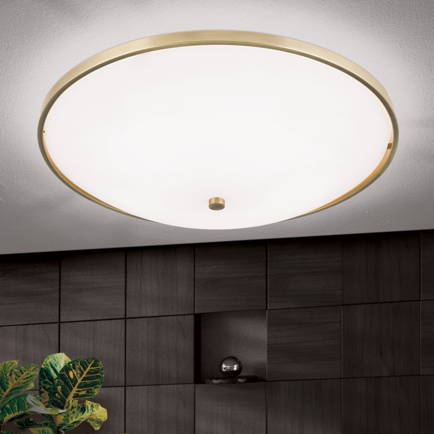 Loftlampe AIDA 5xE27/60W/230V diameter 56,5 cm messing