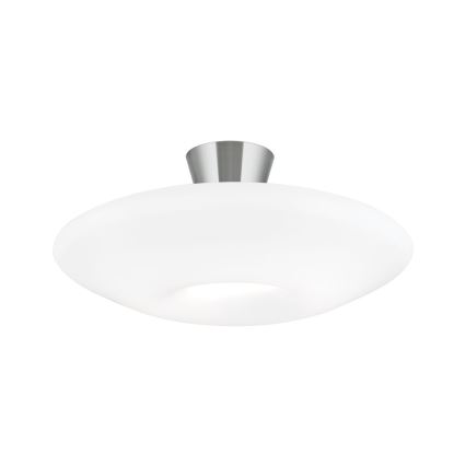 Loftlampe BLANC 2xE27/60W/230V diameter 49 cm mat krom