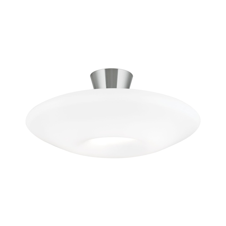Loftlampe BLANC 2xE27/60W/230V diameter 49 cm mat krom