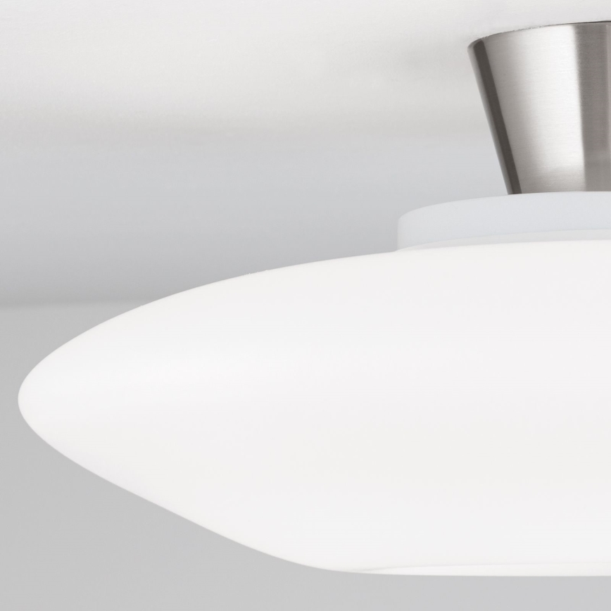 Loftlampe BLANC 2xE27/60W/230V diameter 49 cm mat krom