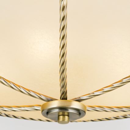 Loftlampe MAURO 5xE27/60W/230V diameter 56 cm bronze