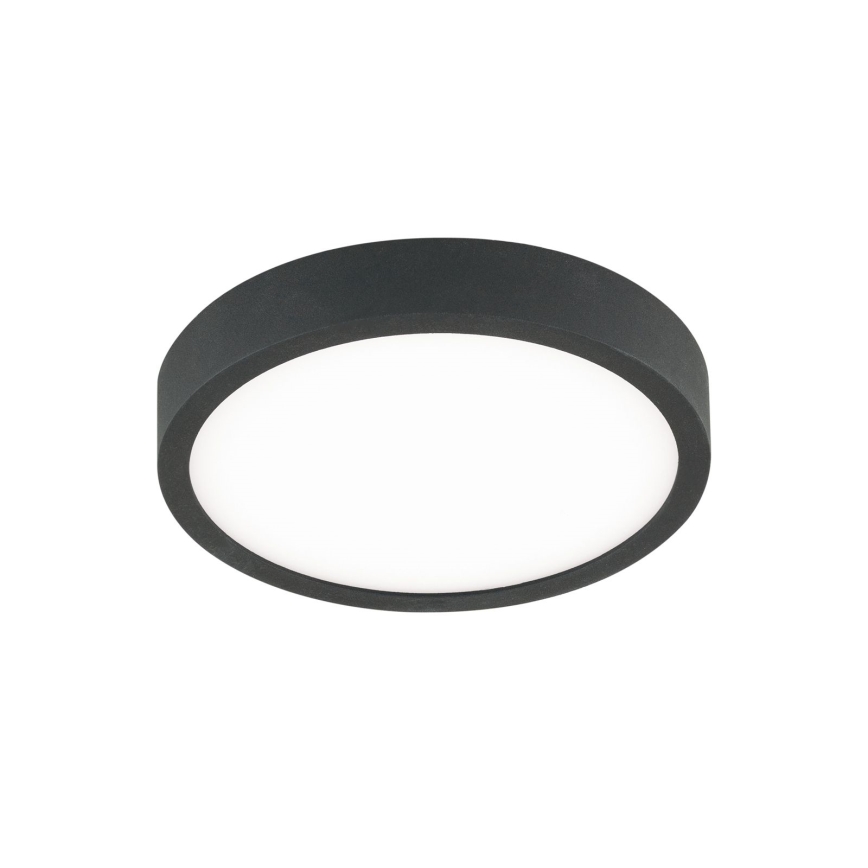 LED loftlampe BULLY LED/12W/230V diameter 14 cm sort