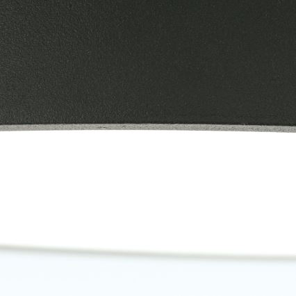LED loftlampe BULLY LED/12W/230V diameter 14 cm sort