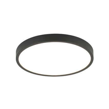 LED loftlampe BULLY LED/24W/230V diameter 24 cm sort