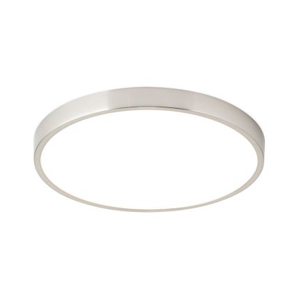 LED loftlampe BULLY LED/28W/230V diameter 28 cm mat krom