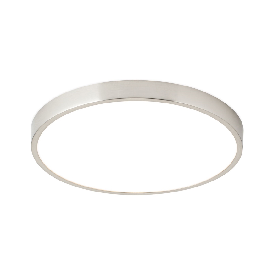 LED loftlampe BULLY LED/28W/230V diameter 28 cm mat krom