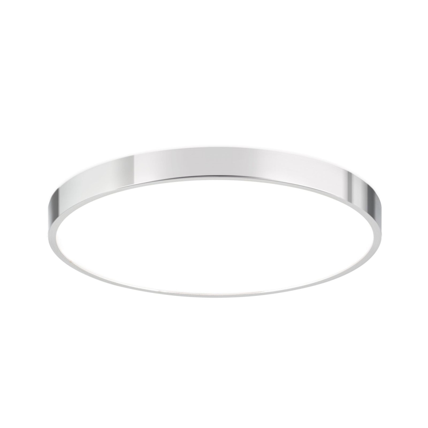 LED loftlampe BULLY LED/28W/230V diameter 28 cm skinnende krom
