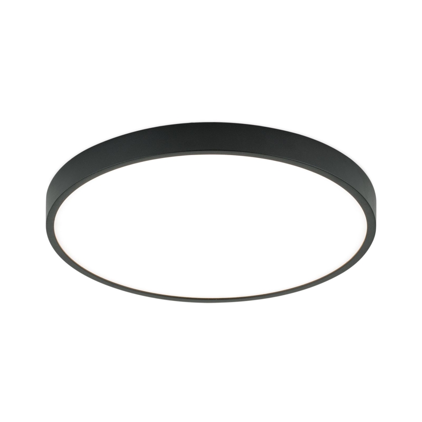 LED loftlampe BULLY LED/28W/230V diameter 28 cm sort
