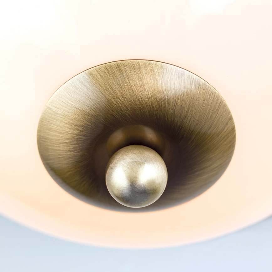 Loftlampe AUSTRIAN OLD LAMP 2xE27/60W/230V diameter 27 cm bronze/beige