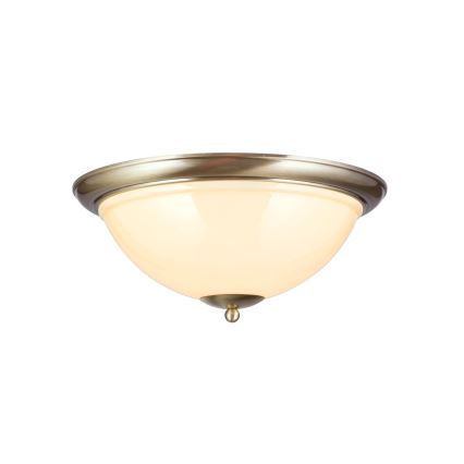 Loftlampe AUSTRIAN OLD LAMP 3xE27/60W/230V diameter 50 cm bronze/beige