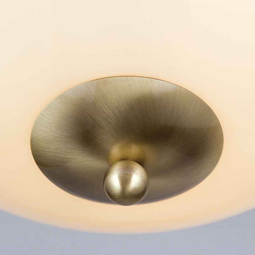 Loftlampe AUSTRIAN OLD LAMP 3xE27/60W/230V diameter 50 cm bronze/beige