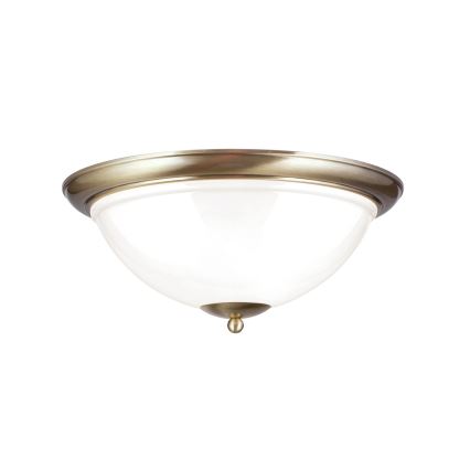 Loftlampe AUSTRIAN OLD LAMP 3xE27/60W/230V diameter 50 cm bronze/hvid