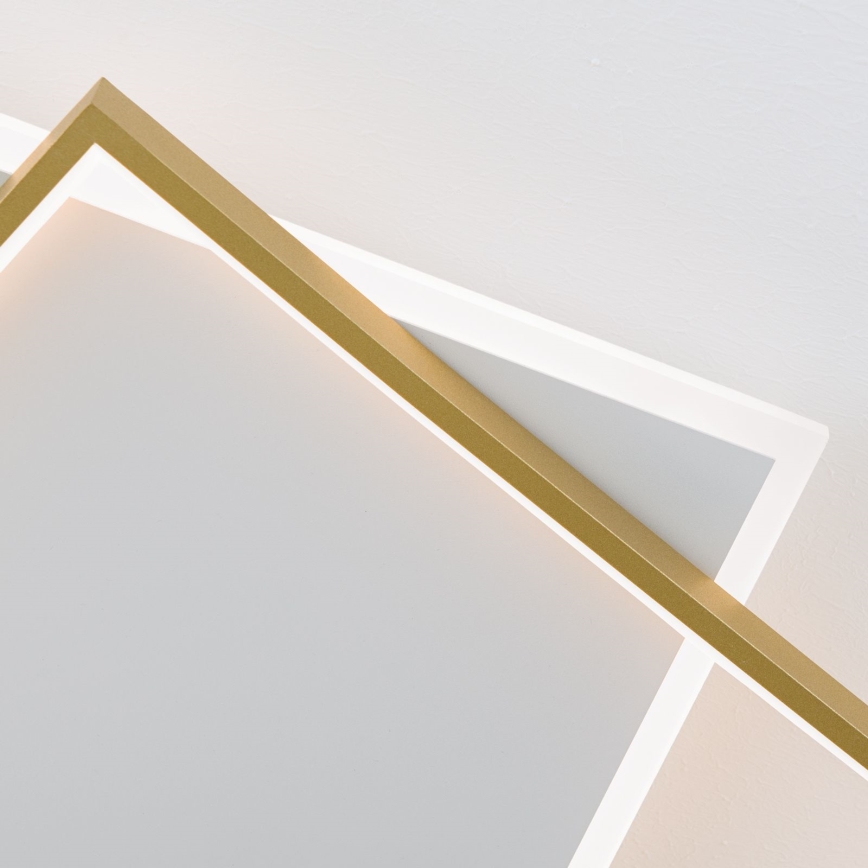 LED loftlampe dæmpbar EMANUEL LED/50W/230V hvid/guldfarvet