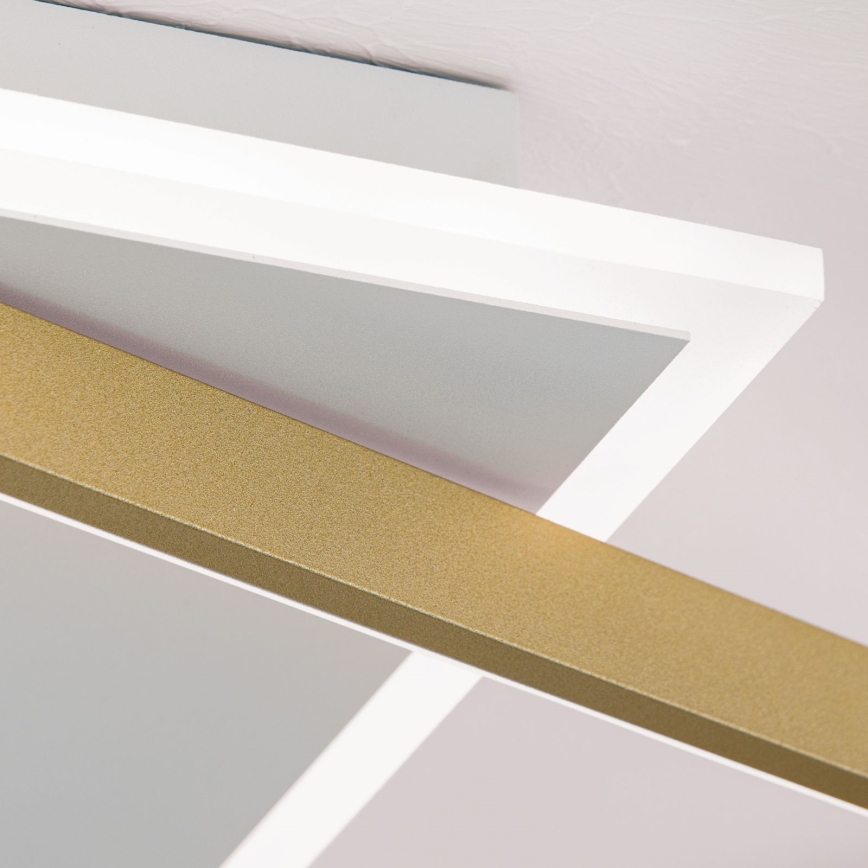 LED loftlampe dæmpbar EMANUEL LED/50W/230V hvid/guldfarvet