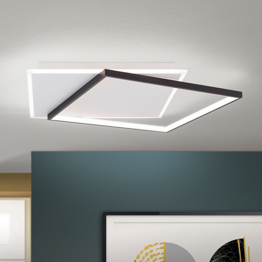 LED loftlampe dæmpbar EMANUEL LED/50W/230V hvid/sort